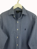 Camicia Ralph Lauren blu a righe - L