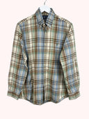 Camicia Ralph Lauren azzurra beige a quadri (2611) - M