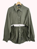 Completo gonna + camicia Tommy Hilfiger verde (26-120) - TG U
