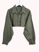Completo gonna + camicia Tommy Hilfiger verde (26-120) - TG U