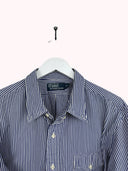 Completo Camicia  + gonna Ralph Lauren blu a righe (26-121) -  TG U