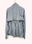 Completo camicia + gonna Ralph Lauren blu a righe (26-122) - TGU