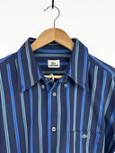 Completo camicia + gonna Lacoste blu a righe (26-125) - TG U