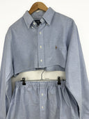 Completo camicia + gonna Ralph Lauren azzurro (26-129) - TG U