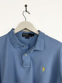 Polo top Ralph Lauren cropped azzurra donna (26-133) -S/M