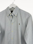 Camicia Ralph Lauren azzurra a righe (2613) - M