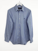 Camicia Ralph Lauren azzurra a righe (26-142) - M