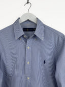 Camicia Ralph Lauren azzurra a righe (26-142) - M