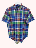Camicia Ralph Lauren blu verde a quadri (2614) - M
