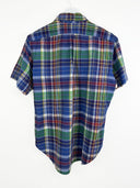Camicia Ralph Lauren blu verde a quadri (2614) - M