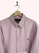 Completo camicia + gonna Ralph Lauren rosa a quadretti (26-151) - TGU