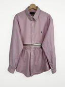 Completo camicia + gonna Ralph Lauren rosa a quadretti (26-151) - TGU