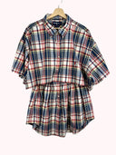 Completo camicia + gonna Ralph Lauren a quadri (26-153) - TG U
