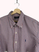 Completo camicia + gonna Ralph Lauren rosso blu (26-155) - TG U