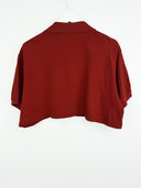 Polo Lacoste rossa cropped (26-160) - S