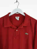 Polo Lacoste rossa cropped (26-160) - S