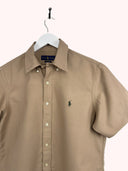 Camicia Ralph Lauren cammello cropped (26-169) - S/M