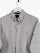 Camicia Ralph Lauren rossa a righe (2616) - S