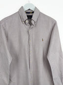Camicia Ralph Lauren rossa a righe (2616) - S