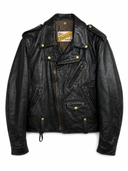 Giacca Schott chiodo Perfecto marrone 90s 40- S/M