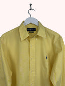Camicia Ralph Lauren gialla a quadretti (26-188) - L