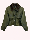 Giacca Barbour Spey verde con spilla (26-193) - M