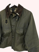 Giacca Barbour Spey verde con spilla (26-193) - M