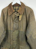 Barbour Beaufort verde 2 corone anni 80 (26-194) - M