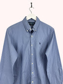 Camicia Ralph Lauren blu a quadretti (2619) - M