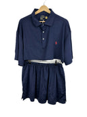 Completo polo + gonna Ralph Lauren blu (26-200) - TG U