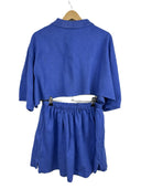 Completo polo + gonna Ralph Lauren blu indaco rework (26-201) - TG u