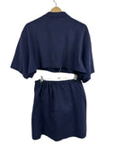 Completo polo + gonna Ralph Lauren blu (26-202) - TG U
