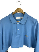 Completo polo + gonna Lacoste azzurro celeste rework (26-208) - TG U