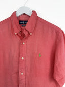 Camicia Ralph Lauren rosa in lino (2620) - M