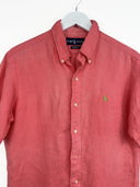Camicia Ralph Lauren rosa in lino (2620) - M