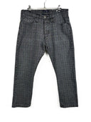 Pantaloni Armani Jeans grigi a quadri anniversario 2011 (26-213) - 46