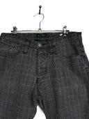 Pantaloni Armani Jeans grigi a quadri anniversario 2011 (26-213) - 46