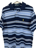 Polo Ralph Lauren blu a righe (26-227) - XL