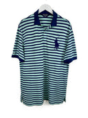 Polo Ralph Lauren blu a righe (26-232) - L