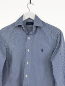 Camicia Ralph Lauren blu a righe (2623) - S