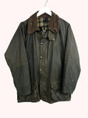 Barbour Beaufort verde C42 con spilla cerato (26-255) - M