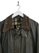 Barbour Beaufort verde C42 con spilla cerato (26-255) - M