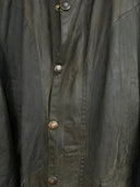 Barbour Beaufort verde C42 con spilla cerato (26-255) - M