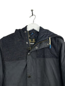 Parka Barbour Tweed Durham blu (26-261) - S