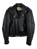 Giacca chiodo in pelle Schott Perfecto nero anni 80 (26-267) - M