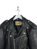 Giacca chiodo in pelle Schott Perfecto nero anni 80 (26-267) - M