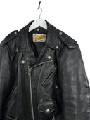 Giacca chiodo in pelle Schott Perfecto nero anni 80 (26-267) - M