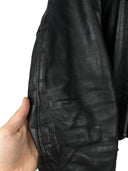 Giacca chiodo in pelle Schott Perfecto nero anni 80 (26-267) - M