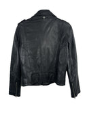 Giacca chiodo in pelle Schott Perfecto nero donna (26-269) - M