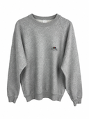 Felpa vintage sweatshirt grigia Fruit Of The Loom anni 90 (26-275) - L